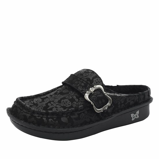 Alegria Brigid Goth You're Cute Women's Nursing Shoes Black | NCKZXA647