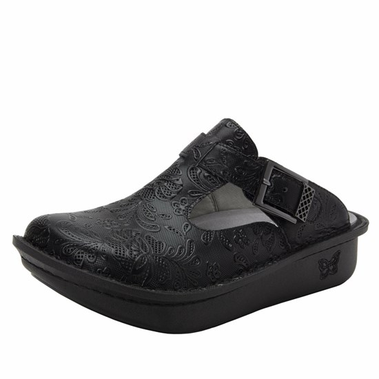 Alegria Classic Hello Doily Women's Nursing Shoes Black | ZMFUVP174