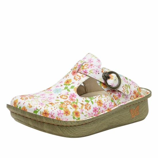 Alegria Classic Prime Time Women's Nursing Shoes Flowers | COUGRD943