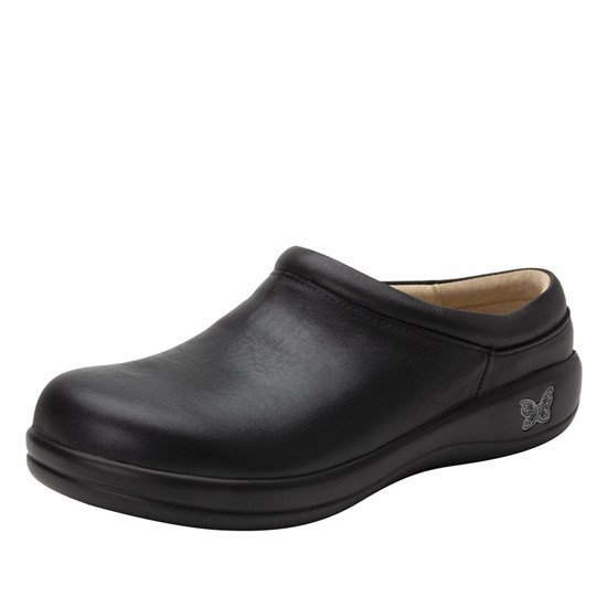 Alegria Kayla Nappa Professional Women's Nursing Shoes Black | OTICAG198