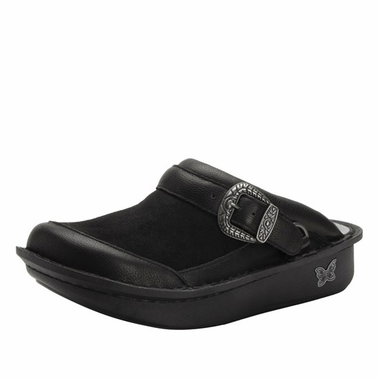 Alegria Seville Flex Women's Nursing Shoes Black | GXNMAO085