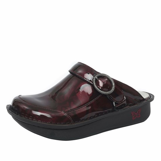 Alegria Seville Garnet Mantle Women's Nursing Shoes Brown | BSUIWD405