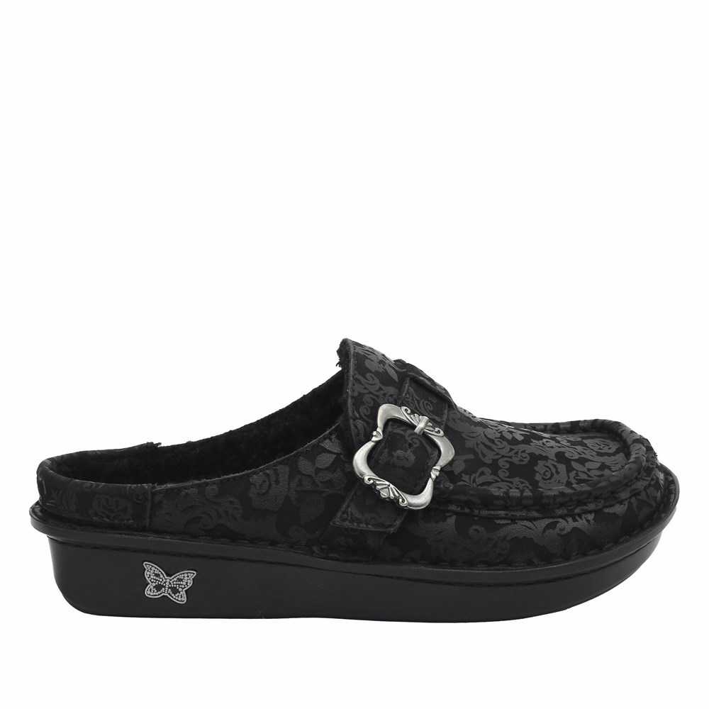 Alegria Brigid Goth You're Cute Women's Nursing Shoes Black | NCKZXA647