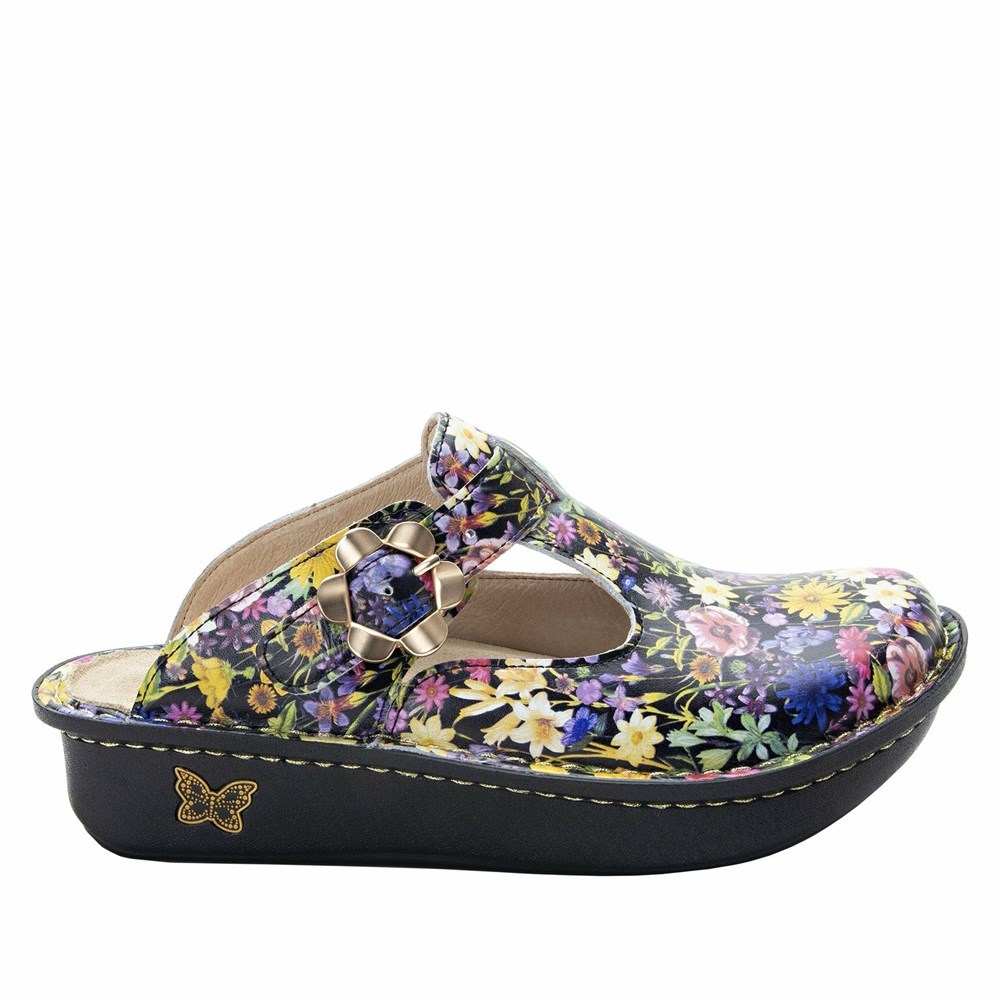 Alegria Classic Cultivate Women's Nursing Shoes Flowers | TSUWHD879