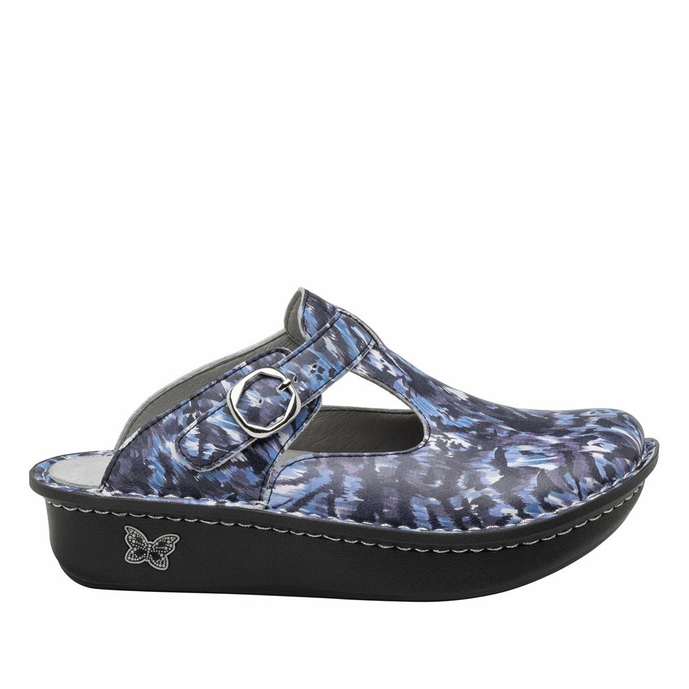 Alegria Classic Feral Women's Nursing Shoes Blue | CWAEDM608