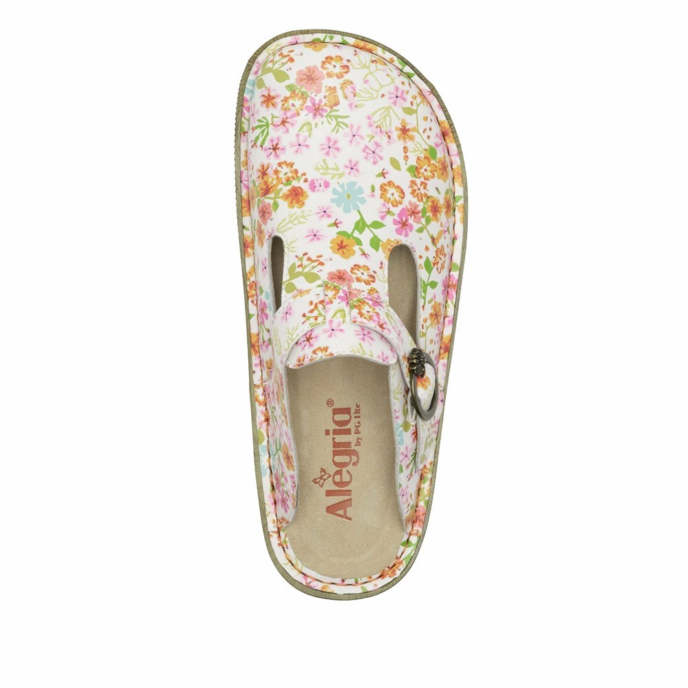 Alegria Classic Prime Time Women's Nursing Shoes Flowers | COUGRD943