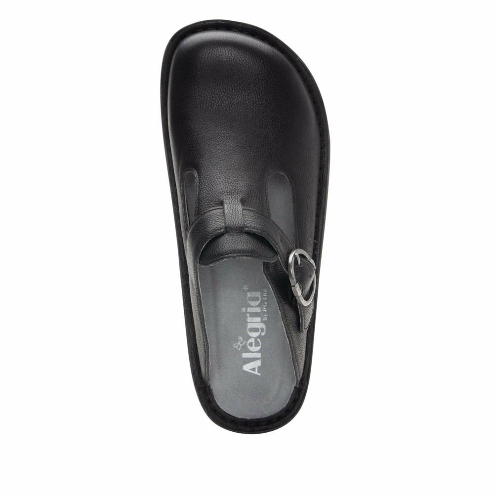 Alegria Classic Upgrade Women's Nursing Shoes Black | QXLRYW170