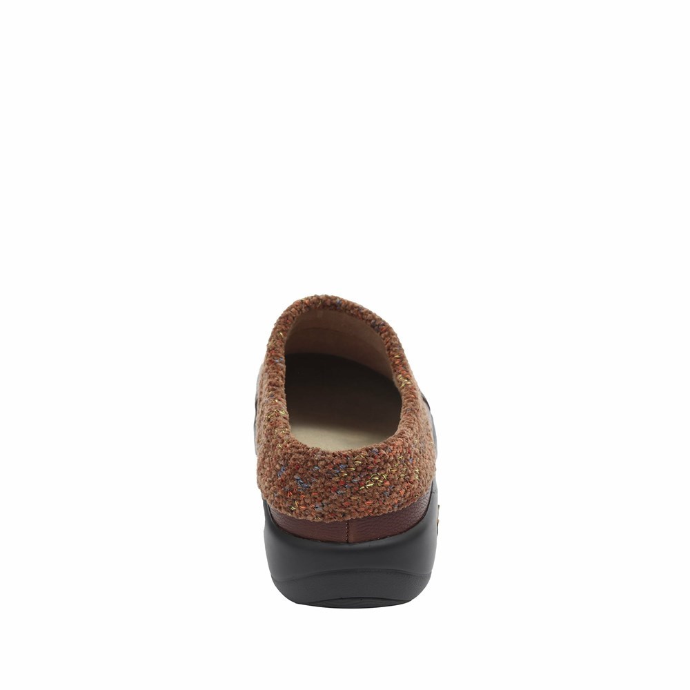 Alegria Kyah Women's Nursing Shoes Brown | MSGCPI745