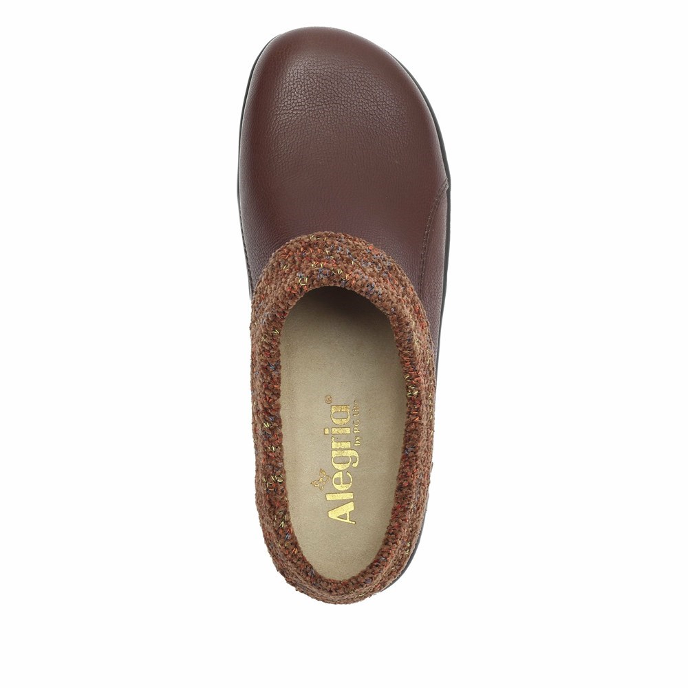 Alegria Kyah Women's Nursing Shoes Brown | MSGCPI745