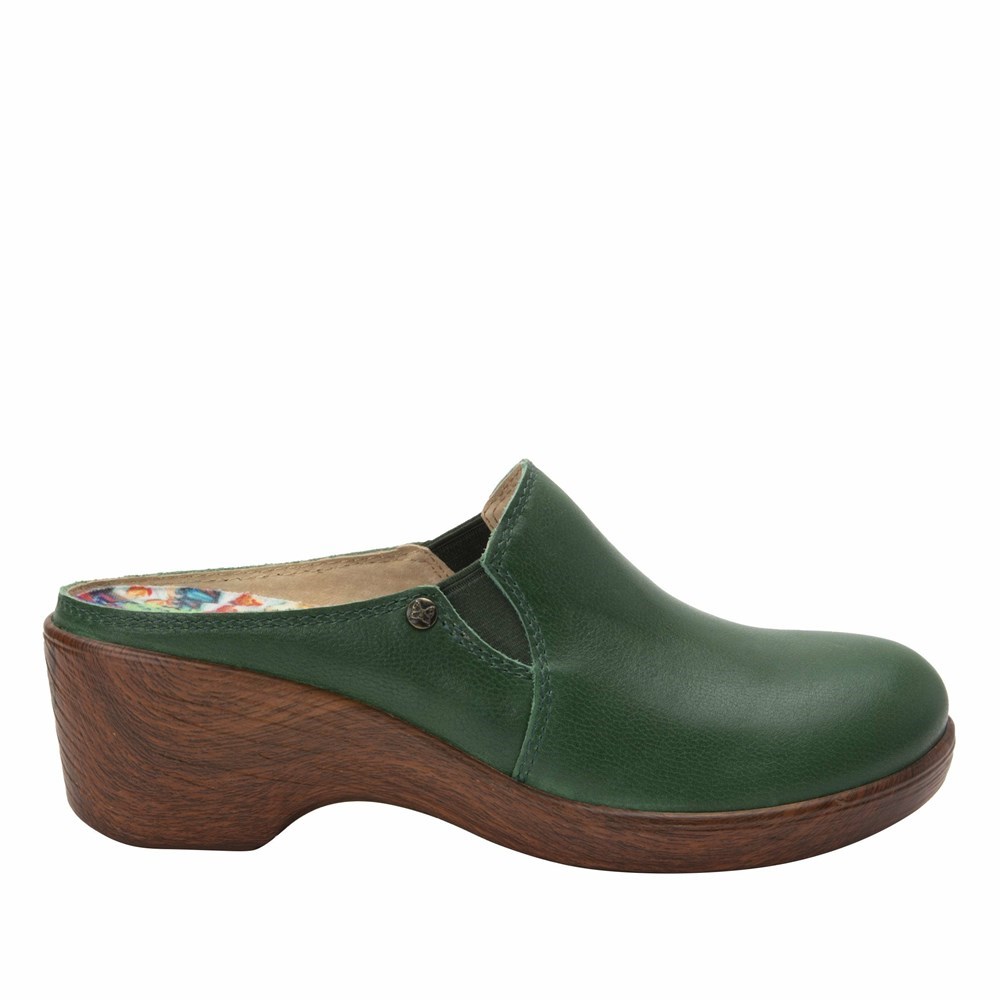 Alegria Sereniti Aged Jade Women's Nursing Shoes Flowers | ZTEUDC430