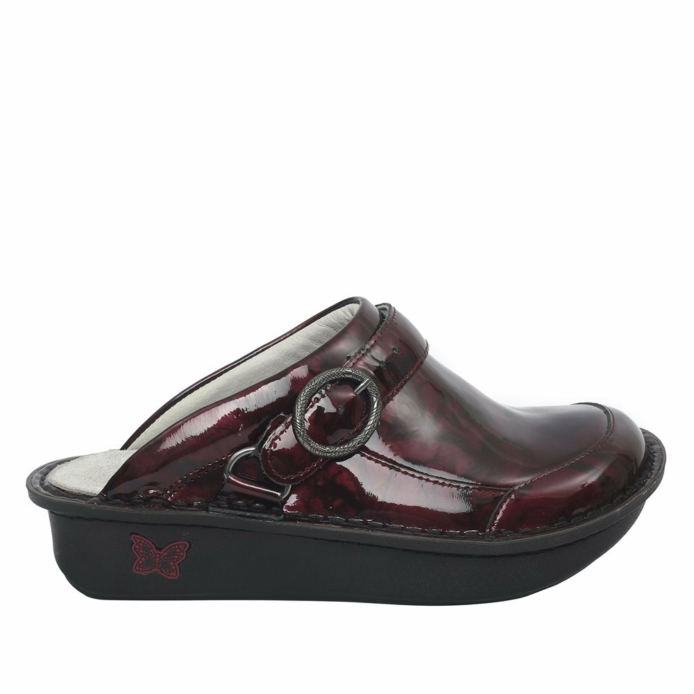 Alegria Seville Garnet Mantle Women's Nursing Shoes Brown | BSUIWD405