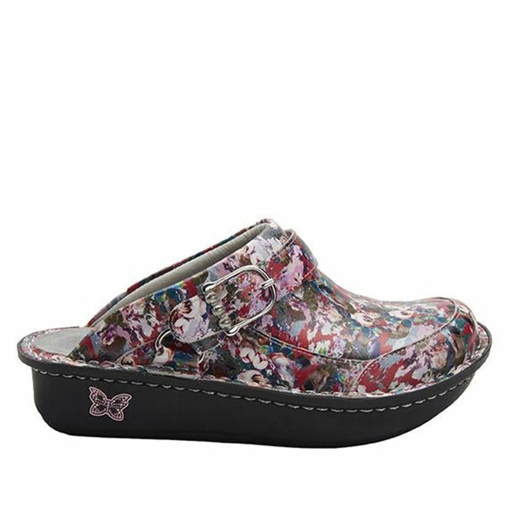 Alegria Seville Pretty Vague Women's Nursing Shoes Flowers | FLXMJR346